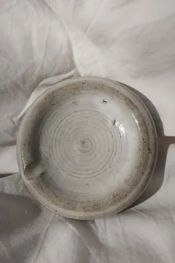 Black & white ashtray