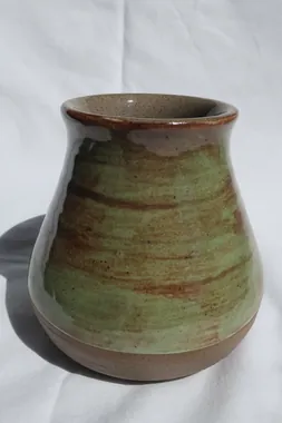 Mossy green vase