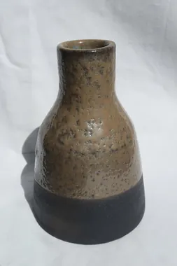 Narrow copper vase